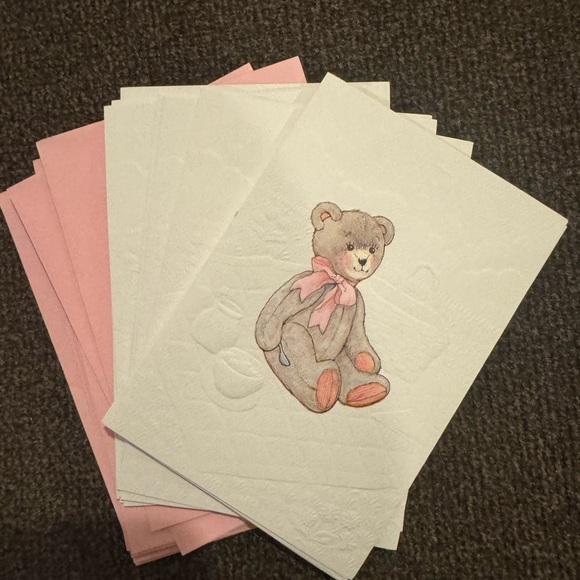 Pink and Brown Stationery Set for Office - Picture 2 of 4